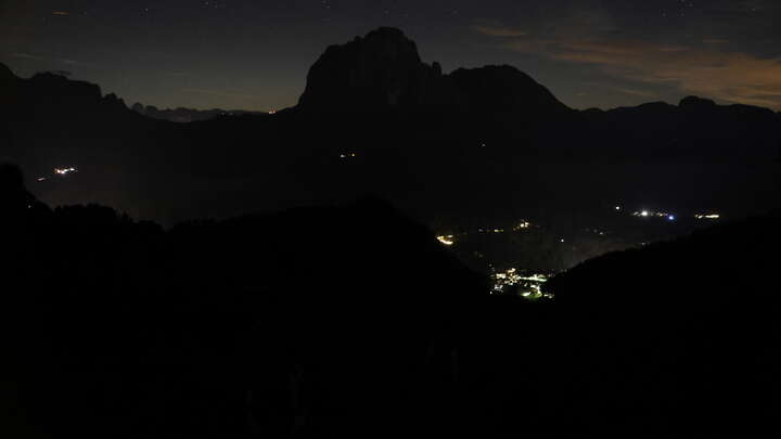 St. Christina (Val Gardena/Gröden) Col Raiser snow cam captured at 19 September 2026 at 11:57 pm GMT+2