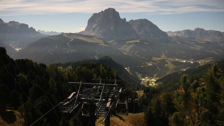 St. Christina (Val Gardena/Gröden) Col Raiser snow cam captured at 26 September 2026 at 11:48 pm GMT+2