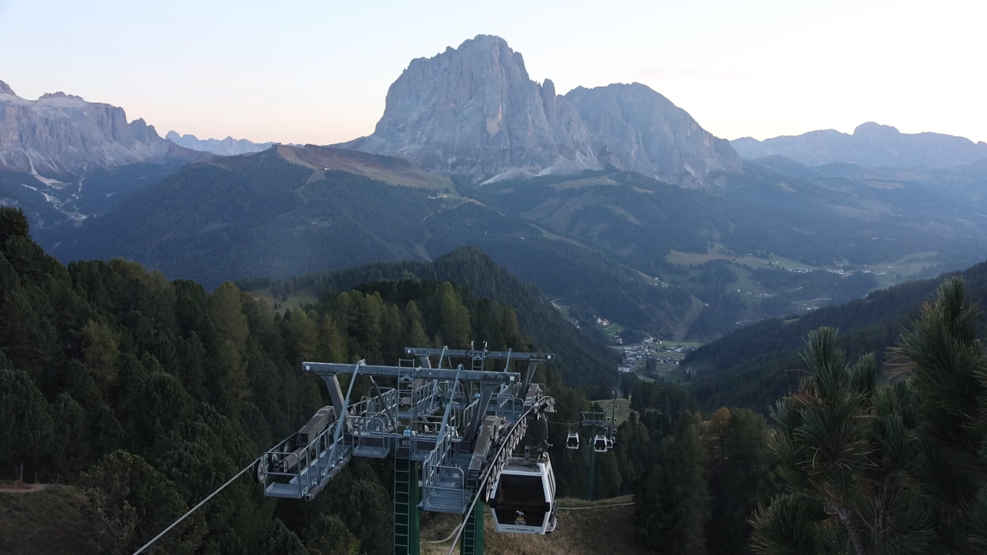 St. Christina (Val Gardena/Gröden) Col Raiser snow cam captured at 3 October 2026 at 6:57 pm GMT+2