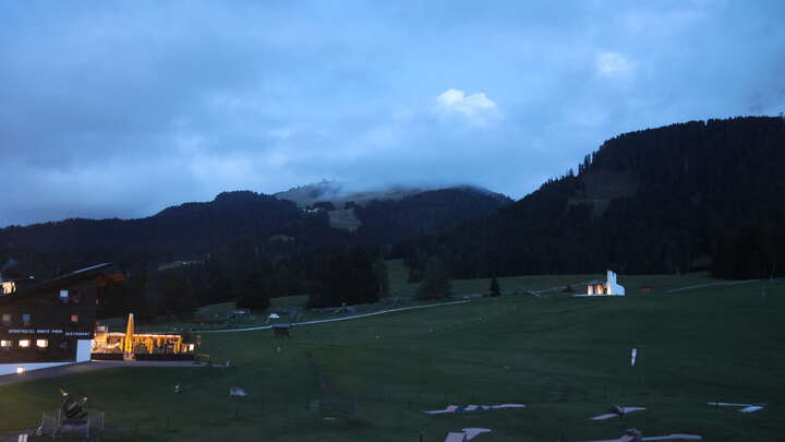 St. Christina (Val Gardena/Gröden) Monte Pana snow cam captured at 17 September 2026 at 10:12 pm GMT+2