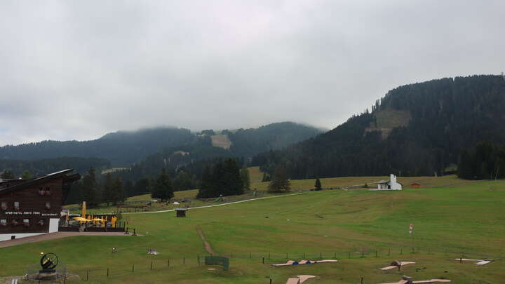 St. Christina (Val Gardena/Gröden) Monte Pana snow cam captured at 29 September 2026 at 12:37 pm GMT+2