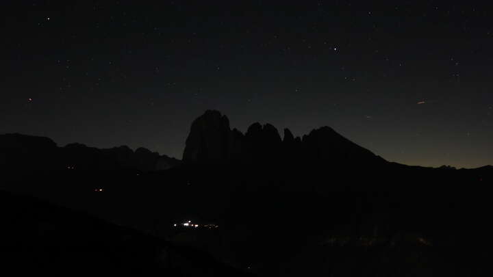 St. Ulrich in Gröden (Val Gardena/Gröden) Raschötz snow cam captured at 14 September 2026 at 11:47 pm GMT+2