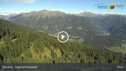 Sterzing (Vipiteno) Ski Area Rosskopf snow cam captured at 12 September 2026 at 4:28 pm GMT+2