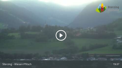 Sterzing (Vipiteno) Wiesen - Pfitsch snow cam captured at 12 September 2026 at 7:39 pm GMT+2