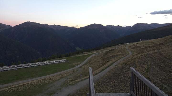 Ulten Schwemmalm snow cam captured at 14 September 2026 at 7:48 pm GMT+2