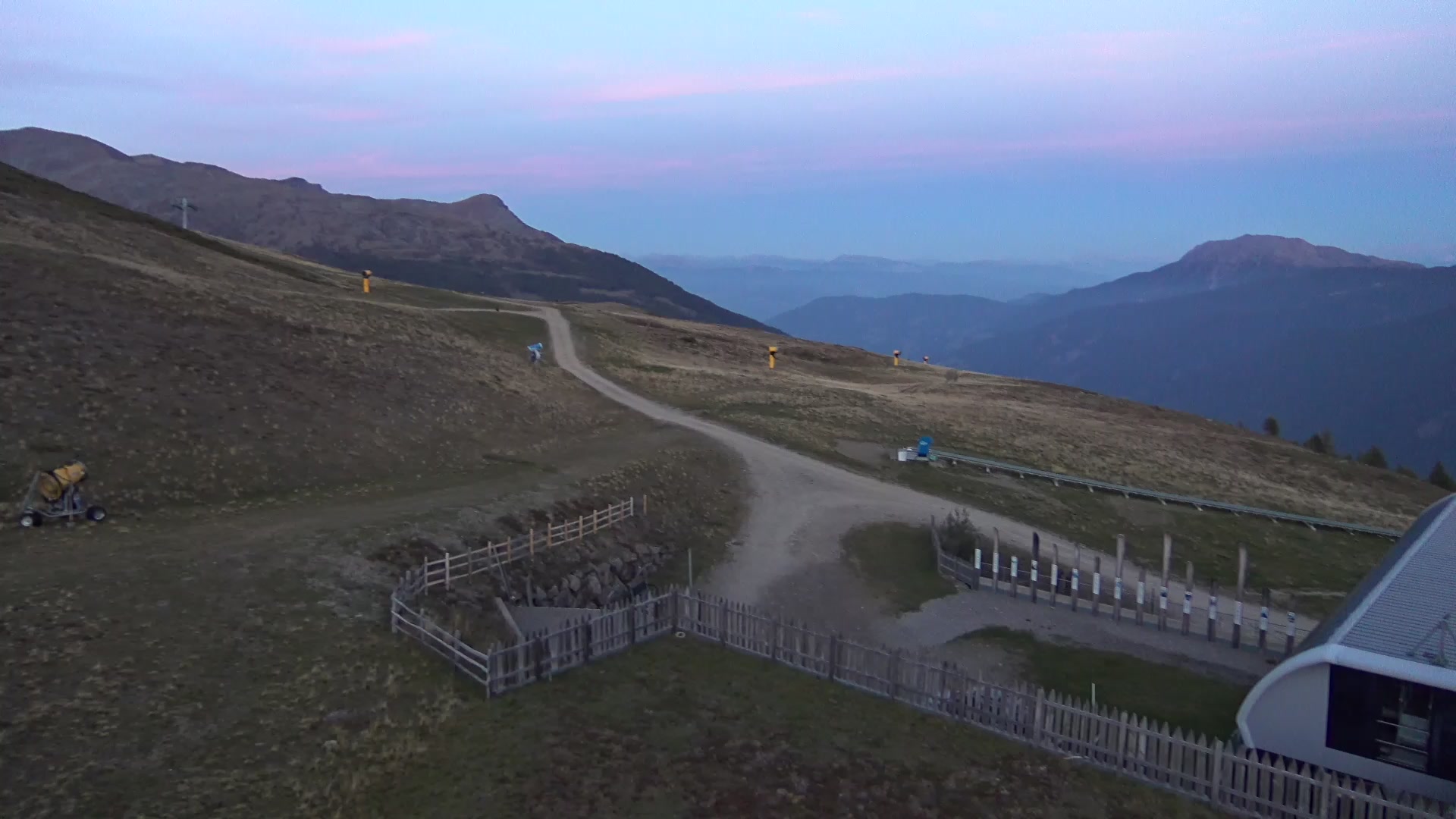 Ulten Schwemmalm snow cam captured at 3 October 2026 at 7:14 pm GMT+2