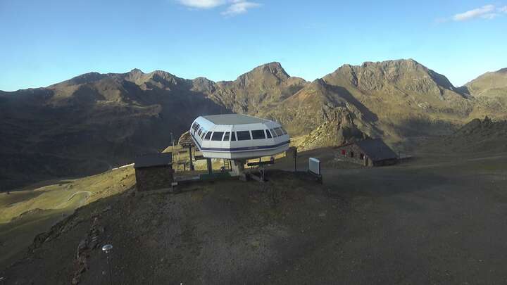 Arcalís Cap de la Coma snow cam captured at 15 September 2026 at 6:20 pm GMT+2