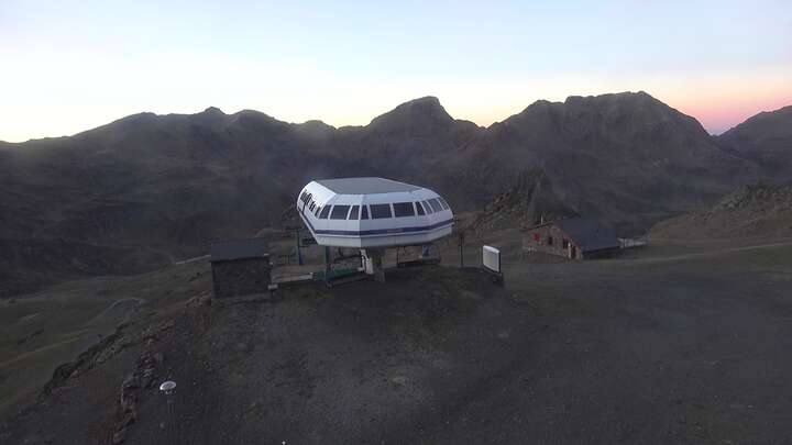 Arcalís Cap de la Coma snow cam captured at 23 September 2026 at 7:56 pm GMT+2