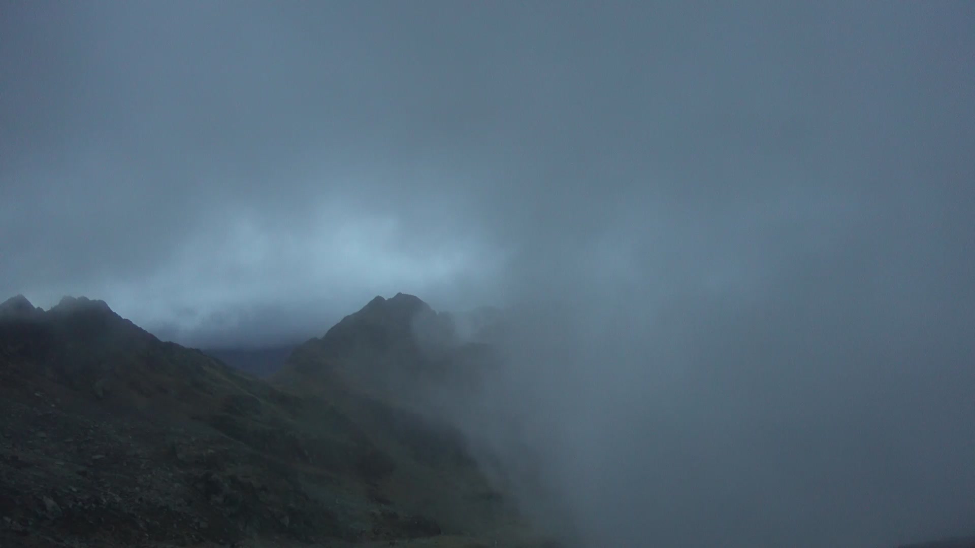 Arcalís Cap de la Coma snow cam captured at 3 October 2026 at 7:46 pm GMT+2