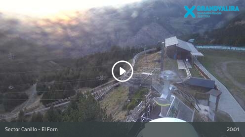 Canillo (Grandvalira) El Forn snow cam captured at 12 September 2026 at 8:07 pm GMT+2