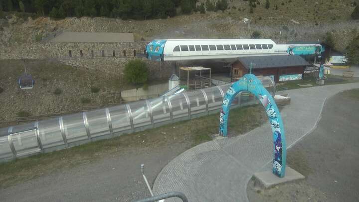 Canillo (Grandvalira) El Forn snow cam captured at 15 September 2026 at 6:52 pm GMT+2