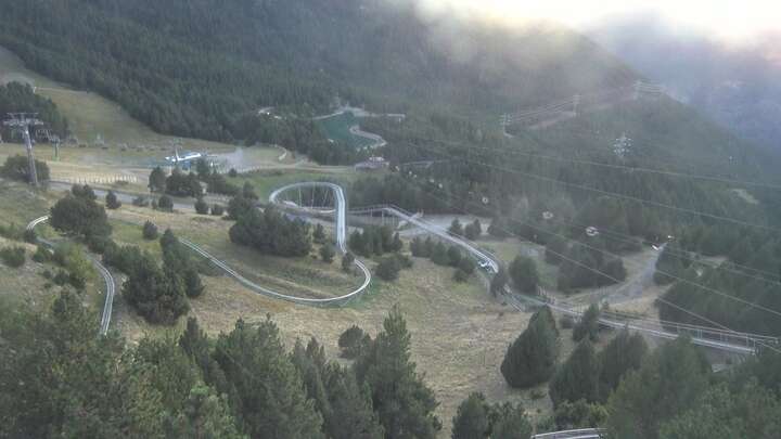 Canillo (Grandvalira) El Forn snow cam captured at 18 September 2026 at 8:18 pm GMT+2
