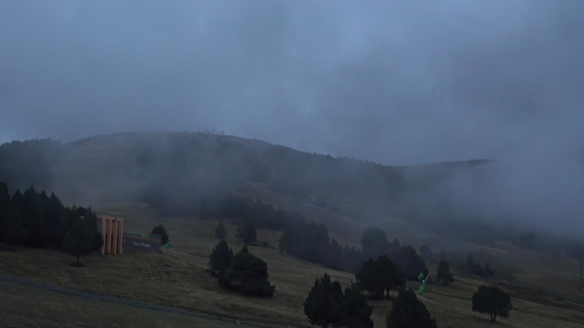 El Tarter (Grandvalira) Pi de Migdia snow cam captured at 3 October 2026 at 7:31 pm GMT+2