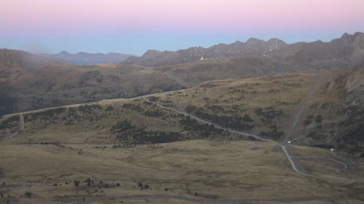 Encamp (Grandvalira) Cortals snow cam captured at 14 September 2026 at 8:30 pm GMT+2