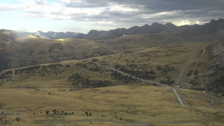Encamp (Grandvalira) Cortals snow cam captured at 15 September 2026 at 6:06 pm GMT+2