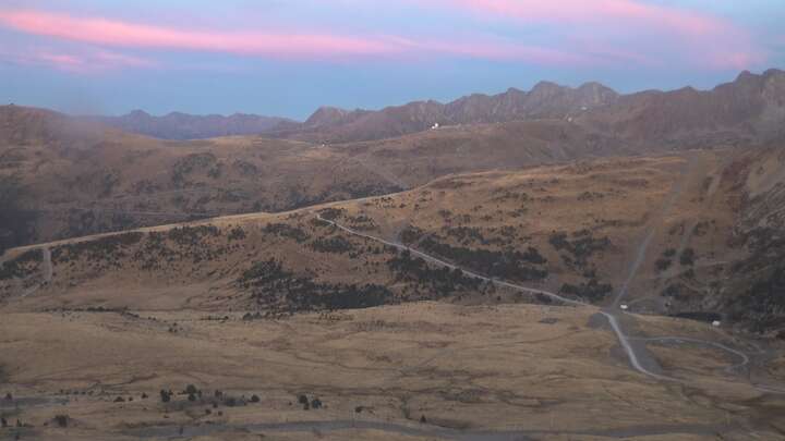 Encamp (Grandvalira) Cortals snow cam captured at 24 September 2026 at 8:06 pm GMT+2