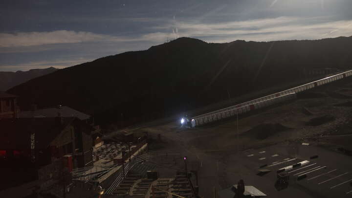 Pal La Caubella snow cam captured at 21 September 2026 at 11:55 pm GMT+2