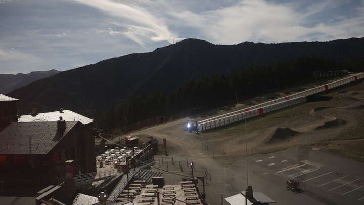 Pal La Caubella snow cam captured at 24 September 2026 at 11:45 pm GMT+2