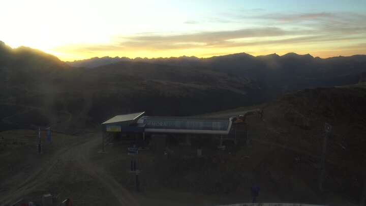 Pas de la Casa (Grandvalira) Coll Blanc snow cam captured at 20 September 2026 at 8:10 pm GMT+2