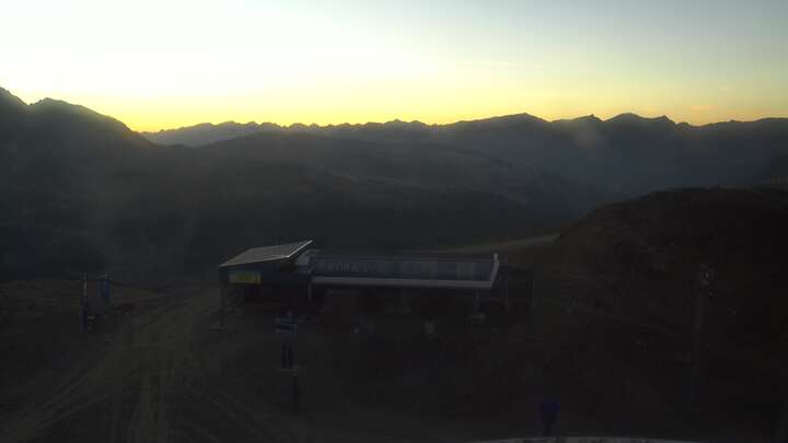 Pas de la Casa (Grandvalira) Coll Blanc snow cam captured at 22 September 2026 at 8:15 pm GMT+2