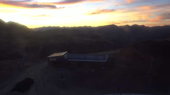 Pas de la Casa (Grandvalira) Coll Blanc snow cam captured at 24 September 2026 at 8:01 pm GMT+2