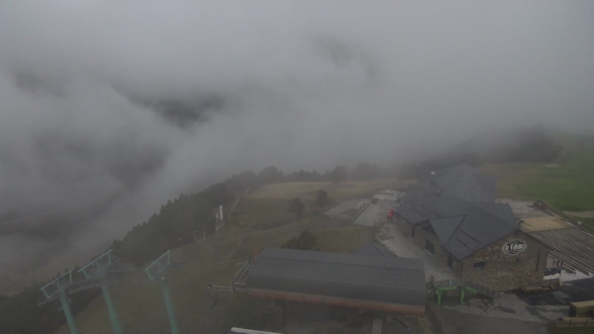 Soldeu (Grandvalira) Espiolets snow cam captured at 4 October 2026 at 7:33 pm GMT+2
