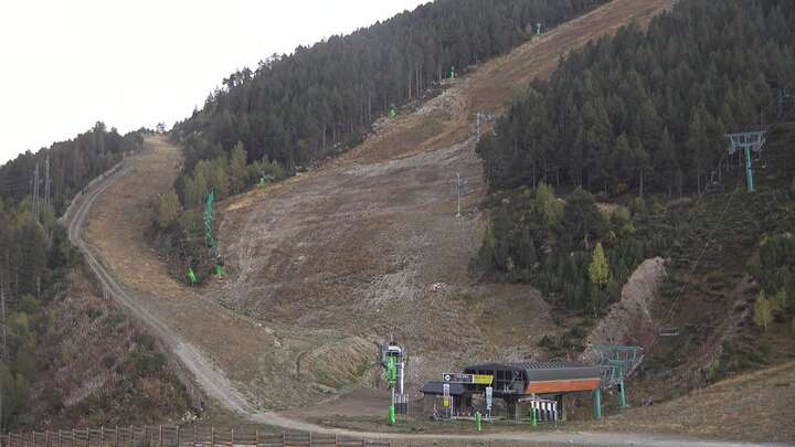 Soldeu (Grandvalira) Estadi Creand snow cam captured at 22 September 2026 at 8:09 pm GMT+2