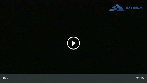 Bílá Bílá snow cam captured at 12 September 2026 at 10:15 pm GMT+2