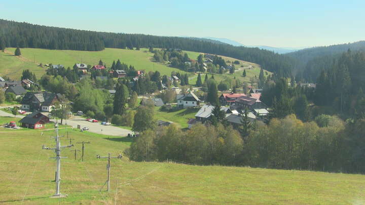 Kvilda Kvilda I snow cam captured at 29 September 2026 at 12:30 pm GMT+2