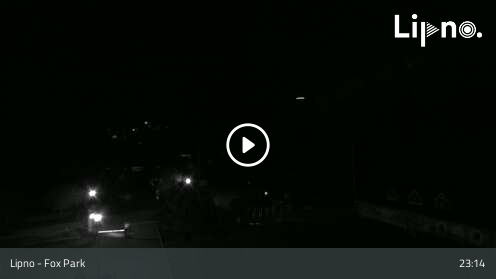 Lipno Fox Park snow cam captured at 12 September 2026 at 11:21 pm GMT+2