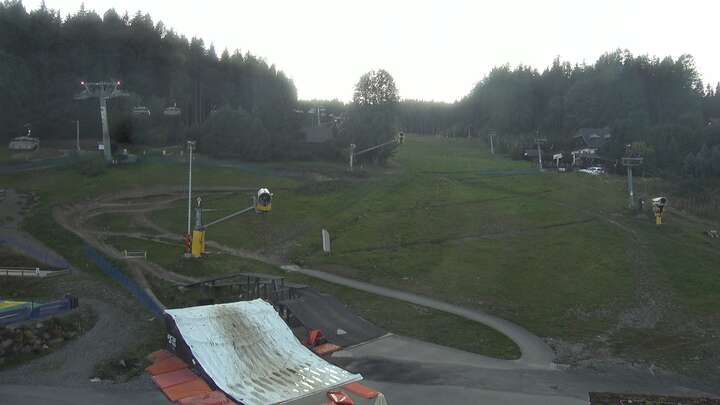 Malá Morávka Kopřivná snow cam captured at 15 September 2026 at 6:40 pm GMT+2