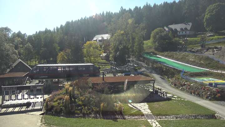 Malá Morávka Kopřivná snow cam captured at 29 September 2026 at 12:31 pm GMT+2