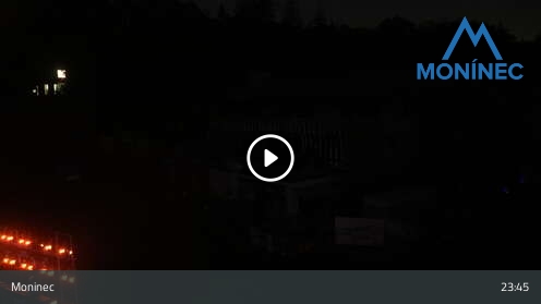 Monínec lanovka Moninec snow cam captured at 12 September 2026 at 11:55 pm GMT+2