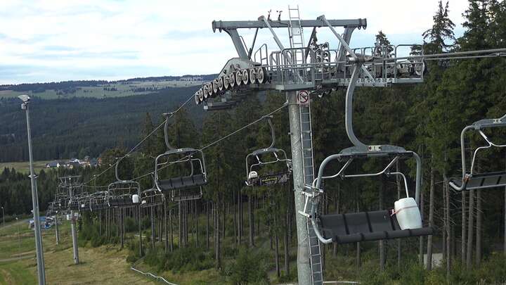 Plešivec Plešivec snow cam captured at 15 September 2026 at 6:43 pm GMT+2