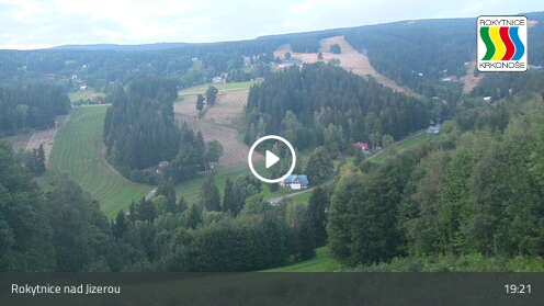 Rokytnice nad Jizerou Rokytnice nad Jizerou II snow cam captured at 12 September 2026 at 7:22 pm GMT+2