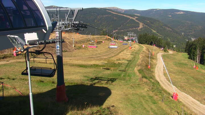Spindlermühle Hromovka snow cam captured at 29 September 2026 at 12:35 pm GMT+2