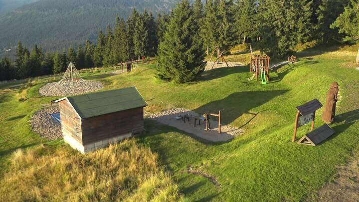 Spindlermühle Svatý Petr snow cam captured at 15 September 2026 at 6:27 pm GMT+2