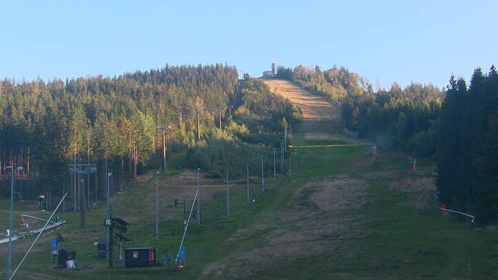 Tanvaldský Špičák Tanvaldský Špičák II snow cam captured at 15 September 2026 at 6:28 pm GMT+2