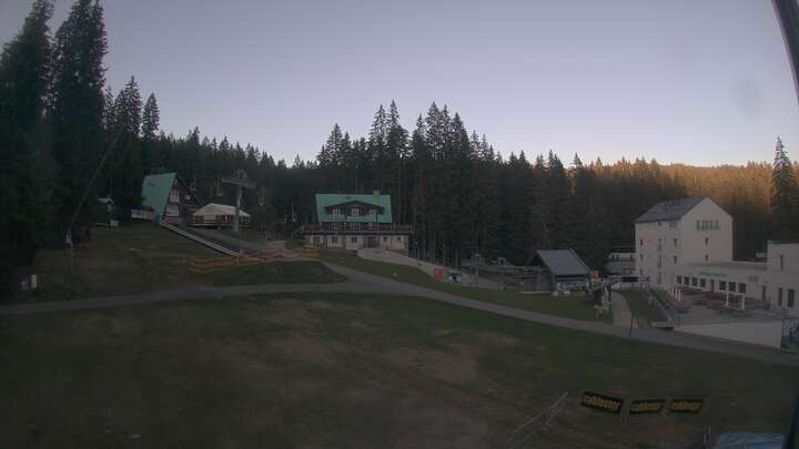 Železná Ruda Špičák snow cam captured at 15 September 2026 at 6:46 pm GMT+2