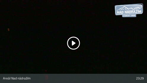 Železná Ruda Nad nádražím snow cam captured at 12 September 2026 at 11:42 pm GMT+2