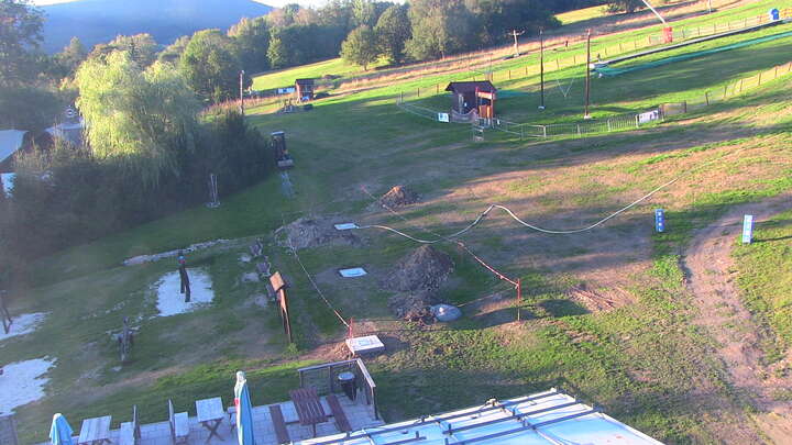 Železná Ruda Nad nádražím snow cam captured at 15 September 2026 at 6:46 pm GMT+2