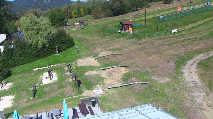Železná Ruda Nad nádražím snow cam captured at 29 September 2026 at 12:39 pm GMT+2