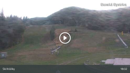 Banská Bystrica (Ski Králiky) Ski Králiky snow cam captured at 12 September 2026 at 6:46 pm GMT+2