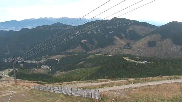 Demänovská Dolina (Jasná North) Jasná - Luková snow cam captured at 13 September 2026 at 6:21 pm GMT+2