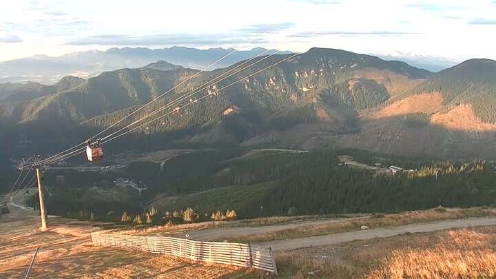 Demänovská Dolina (Jasná North) Jasná - Luková snow cam captured at 16 September 2026 at 6:20 pm GMT+2