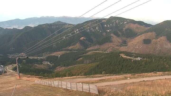 Demänovská Dolina (Jasná North) Jasná - Luková snow cam captured at 20 September 2026 at 6:25 pm GMT+2