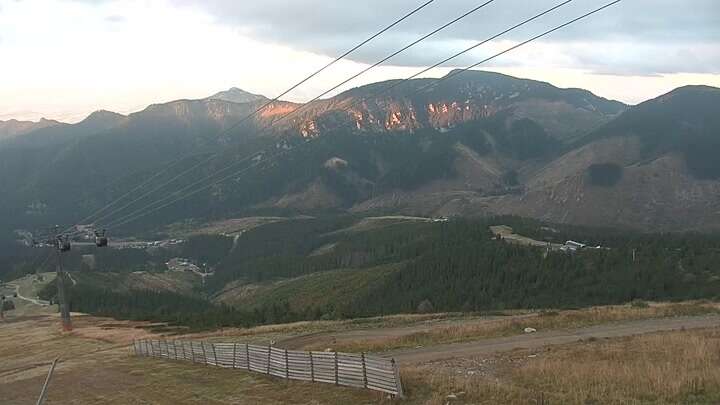 Demänovská Dolina (Jasná North) Jasná - Luková snow cam captured at 26 September 2026 at 6:29 pm GMT+2