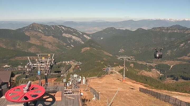 Demänovská Dolina (Jasná North) Jasná - Luková snow cam captured at 29 September 2026 at 12:29 pm GMT+2
