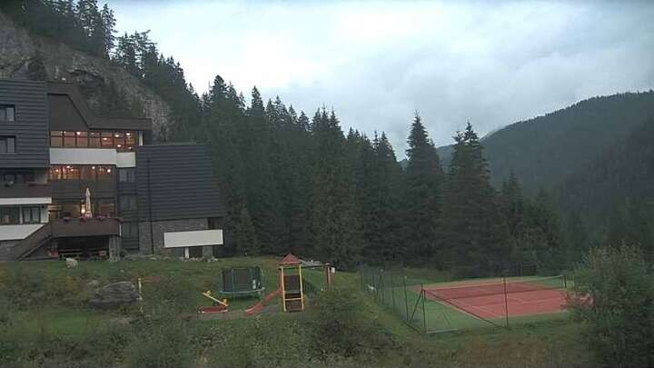 Demänovská Dolina (Jasná North) Jasná - Repiská snow cam captured at 14 September 2026 at 6:53 pm GMT+2