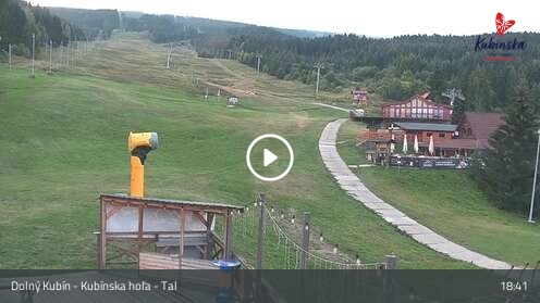 Dolný Kubín (Kubínska hoľa - Berg) Kubínska hoľa II snow cam captured at 12 September 2026 at 6:47 pm GMT+2